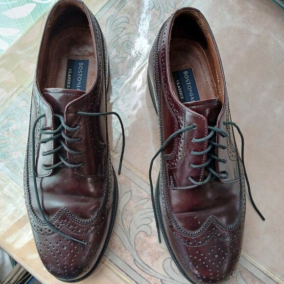 Bostonian Classic Brown Men's Shoes, leather lining and upper for Special events - Picture 2 of 14